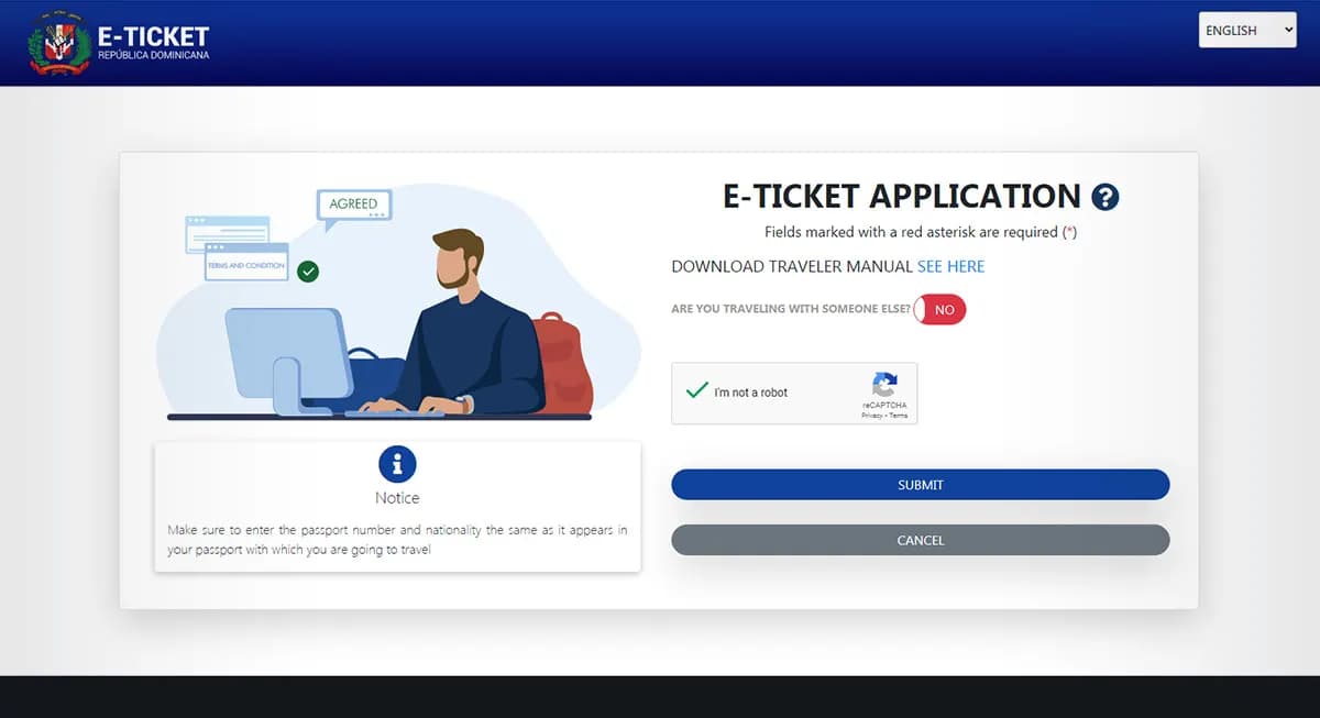 Dominican Republic E-Ticket 2026: Official Website & How to Fill It Out