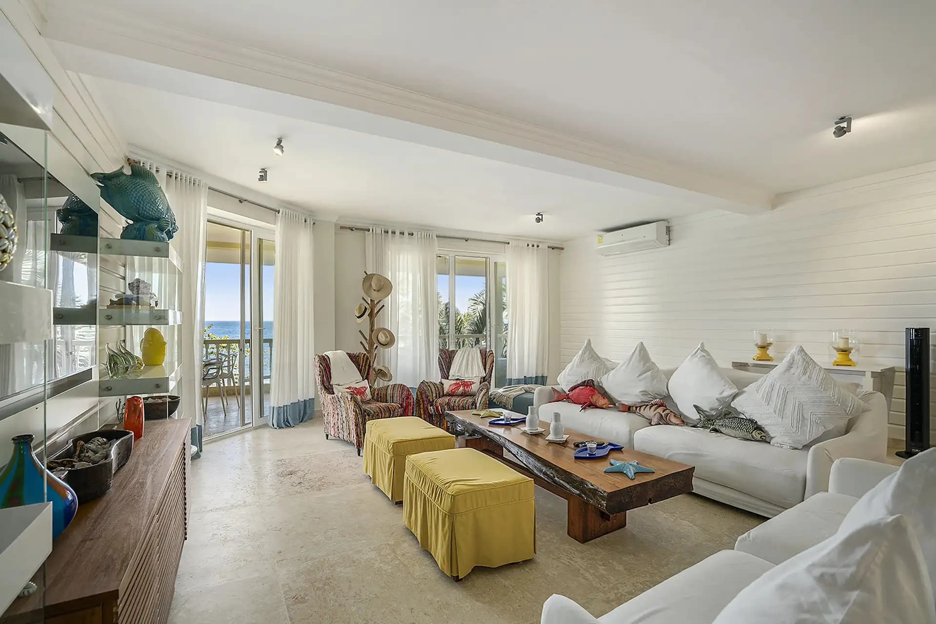 Stunning Beachfront Ocean View Apartment for Sale in Sosúa – Fully Furnished, Turnkey Living
