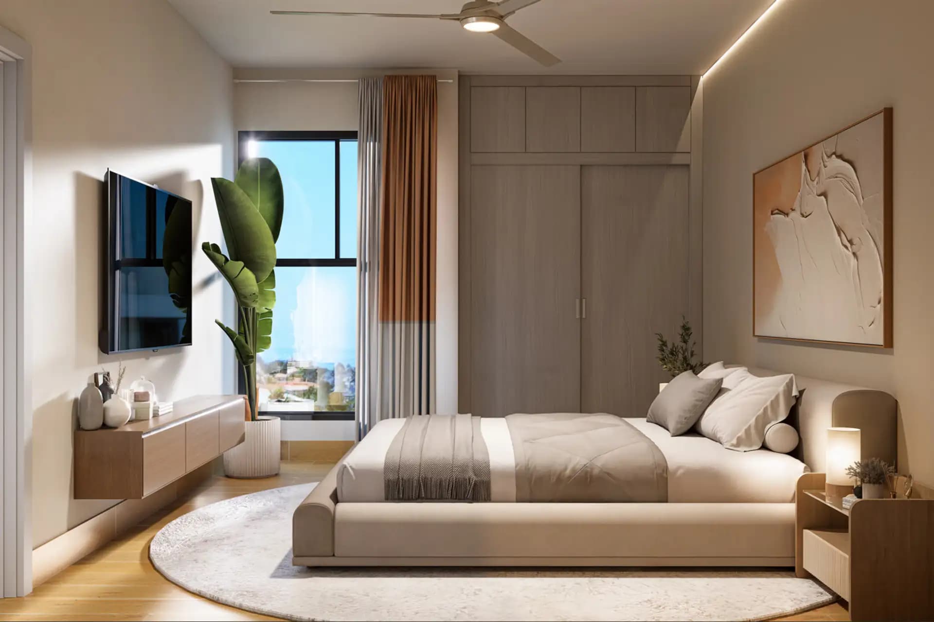 Modern 1-Bedroom Apartment for Sale in Green One Playa Dorada – Golf Course View