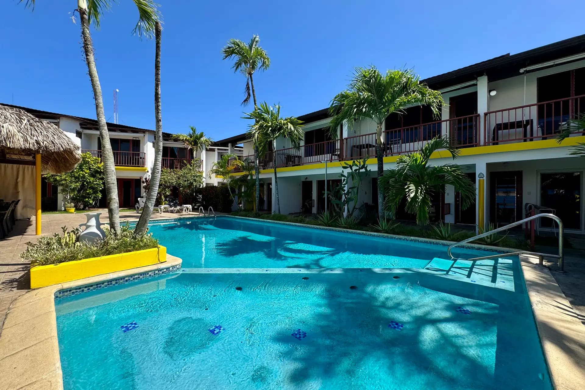 Affordable Studio Apartment in Sosúa Center – Pool View & Walking Distance to Playa Alicia