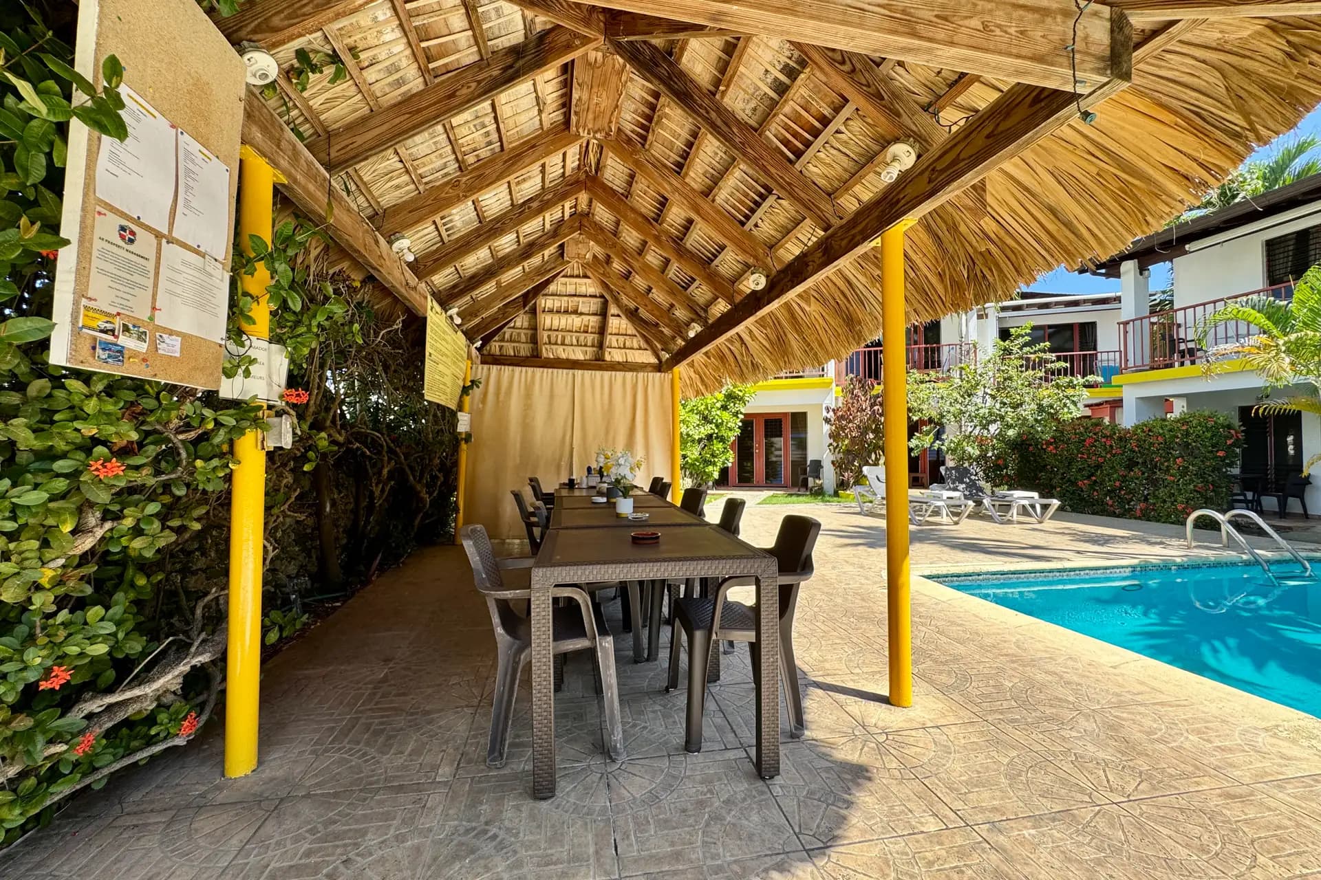 Affordable Studio Apartment in Sosúa Center – Pool View & Walking Distance to Playa Alicia