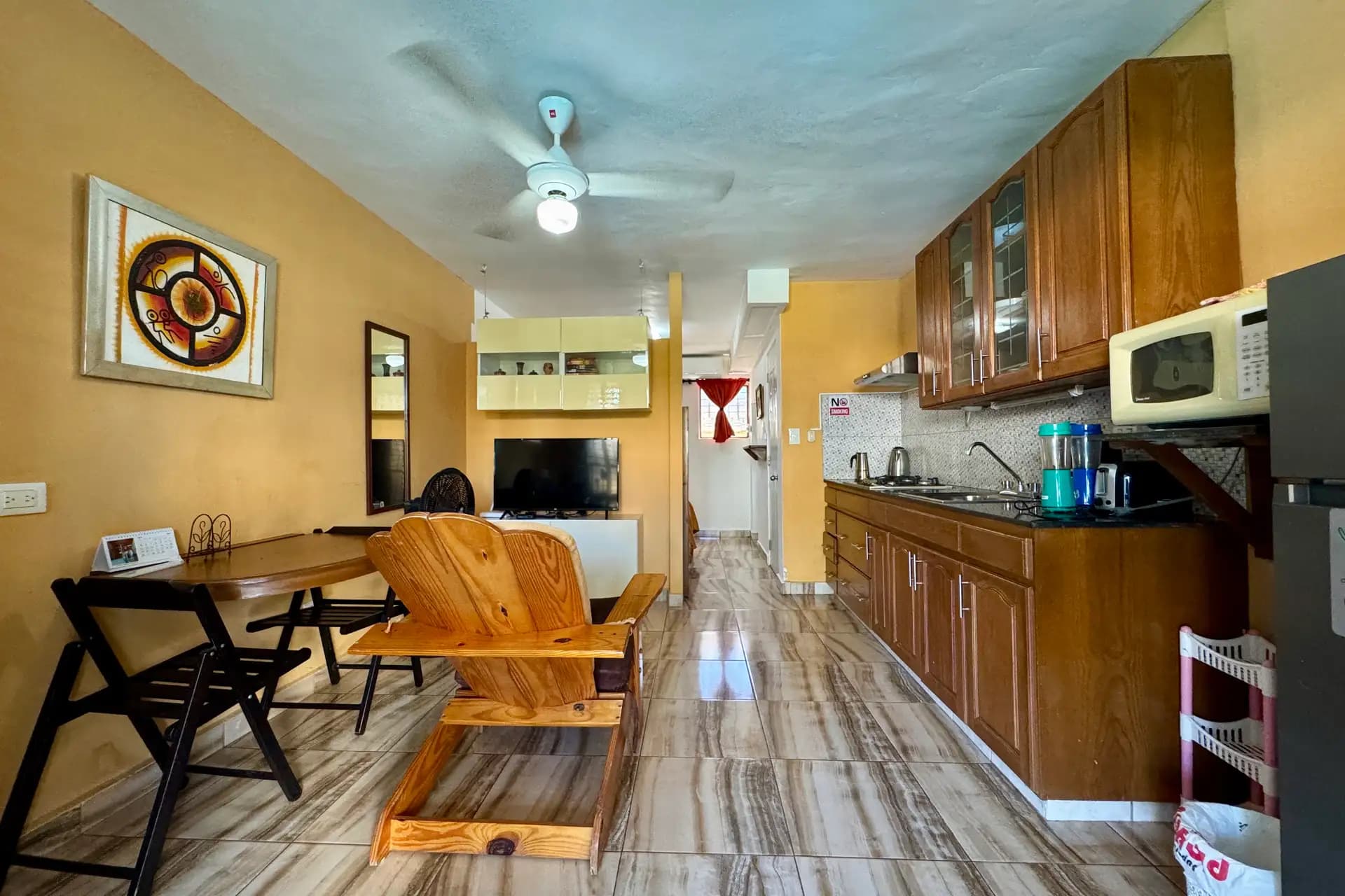 Fully Furnished Studio Apartment in the Center of Sosúa – Walking Distance to Playa Alicia