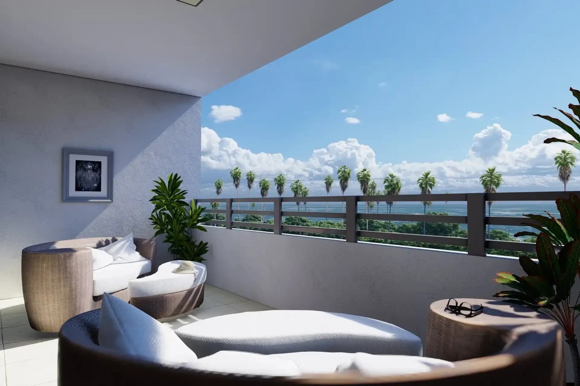 First Line Oceanfront Apartments for sale at Encuentro Beach
